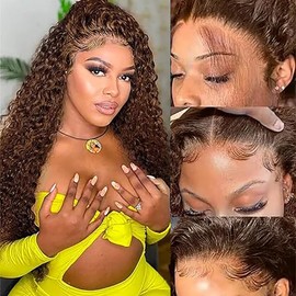 SHL 13X1#4 WT Human Hair Wig 26 Inch