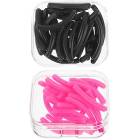 Almohadillas Silicona Rizador Pestañas Repuesto 2 Cajas 48 Piezas Rosa Alta Elasticidad Fácil Reemplazo para Uso Diario