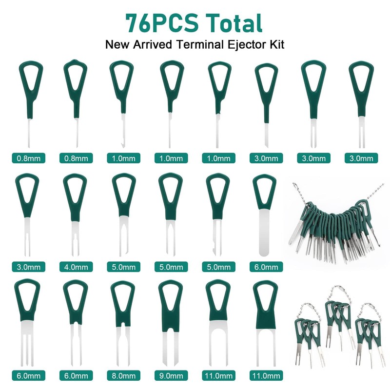 Linkstyle Terminal Removal Tool Set for Car, Car Cable Plug