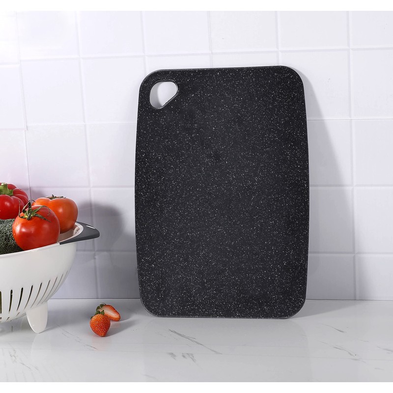 Royal Cuisine Plastic Chopping Cutting Board, Thick Cutting Board with