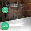 50 Pockets Mini Sheet Protectors fit 4x6'' Cards (Pack of