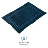 Komforttec 2-Piece Bath Mat Set, Terry Cloth Shower Mat, Washable
