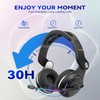 Wantek Bluetooth Headset with Mic 3D Audio Sound Wireless Headphone