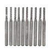 10pcs Carbide endomirusetto Carving Bit Carving Sculpture SMT/CNC/PCB Cutter 2 mm