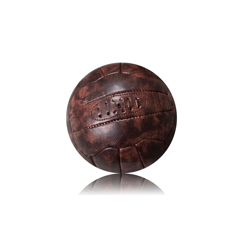 We Print Balls Faux Leather 18 Panel Traditional Style Football