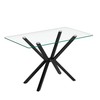 KUVADAZ 47" Rectangle Dining Table for 2 3 4 People,