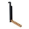 Relaxdays Folding Door Coat Rack for Hanging 6 Clothes Hangers