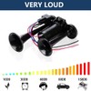 Tuperoymse Horn Kit Car Air Horn Train Horn Kit 12V