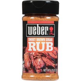 Weber Smoky Brown Sugar Rub, 6.25 Ounce Shaker