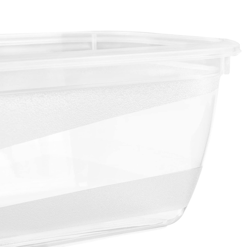 keeeper Mia Magic Ice 5-Piece Freezer Container Set, Rewritable Lid,