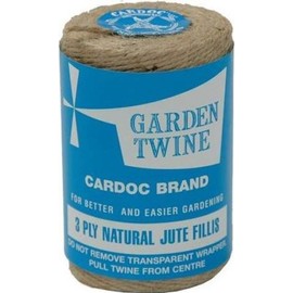 Cardoc Garden Twine 3 Ply Natural Jute Fillis - 200g