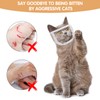 Transparent Breathable Cat Muzzle, Anti-bite and Anti-lick Pet Mask for
