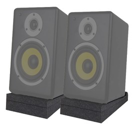 S.fields.inc Sound Absorbing Material for Audio Speakers, Urethane Mat, Set of 2, Anti-Vibration, Soundproofing Pad, Speaker Stand (11.8 x 7.9 x 1.8 inches (30 x 20 x 4.5 cm)