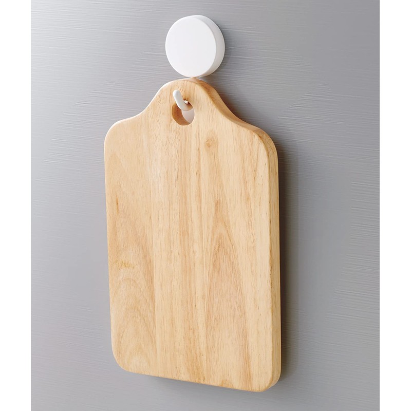POSE K134121 Kitchen Swivel Hook Magnet, White