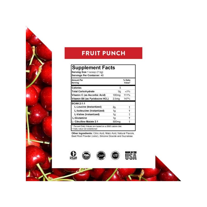 Perform Stim-Free BCAAs + Hydration - Flavor: Fruit Punch