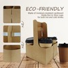 MIQQFUT 55pcs Drink Carrier With Handle 2 Or 4 Cups