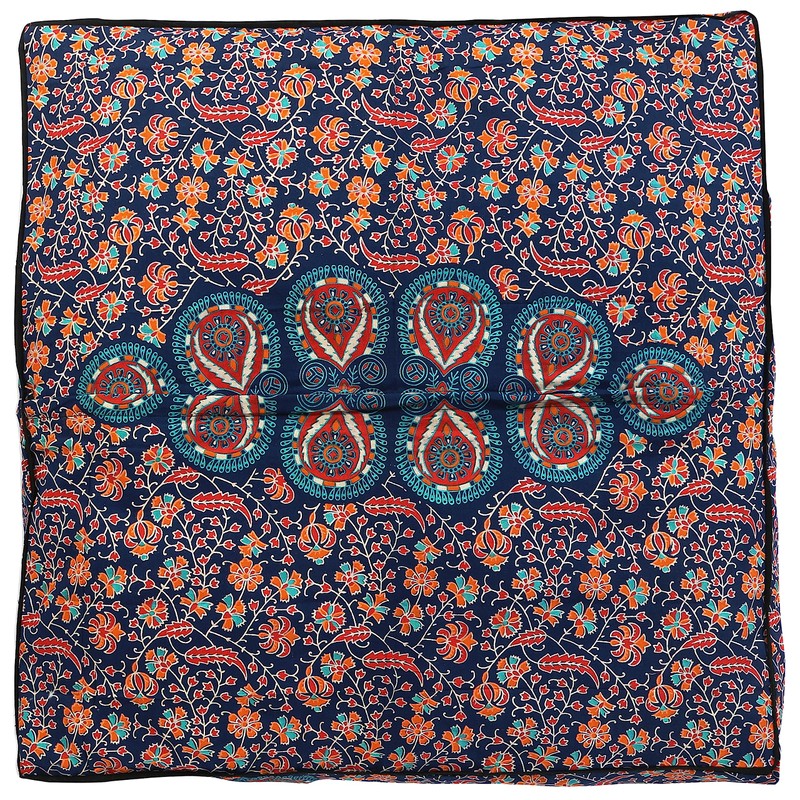 35" Mandala Large Floor Pillow Cover Meditation Cushion Seating Throw