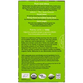 PUKKA HERBS - Clean Matcha Green - 20 Tea Bags