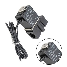 Beduan Electric Solenoid Valve, 1/8" DC 12V 2 Way Normally Closed Nylon & Aluminum Newly Crack Resistant(Air, Gas, Fuel)