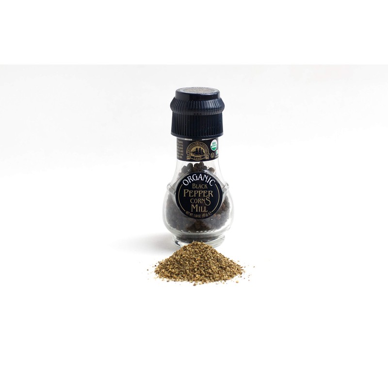 Drogheria & Alimentari Organic Black Pepper Corns Mill, 1.59 Oz