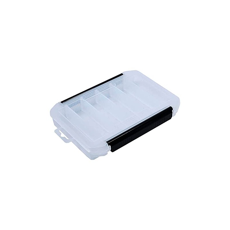 HTO Double Latch Tackle Lure Box with Dividers 20.5 x