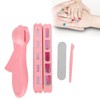 Nail Stamper Machine Set Nail File Nail Glitter Stickers Children