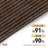 Takasho JWP-W20M Sun Shade Rain Shade Mocha 6.6 x 6.6