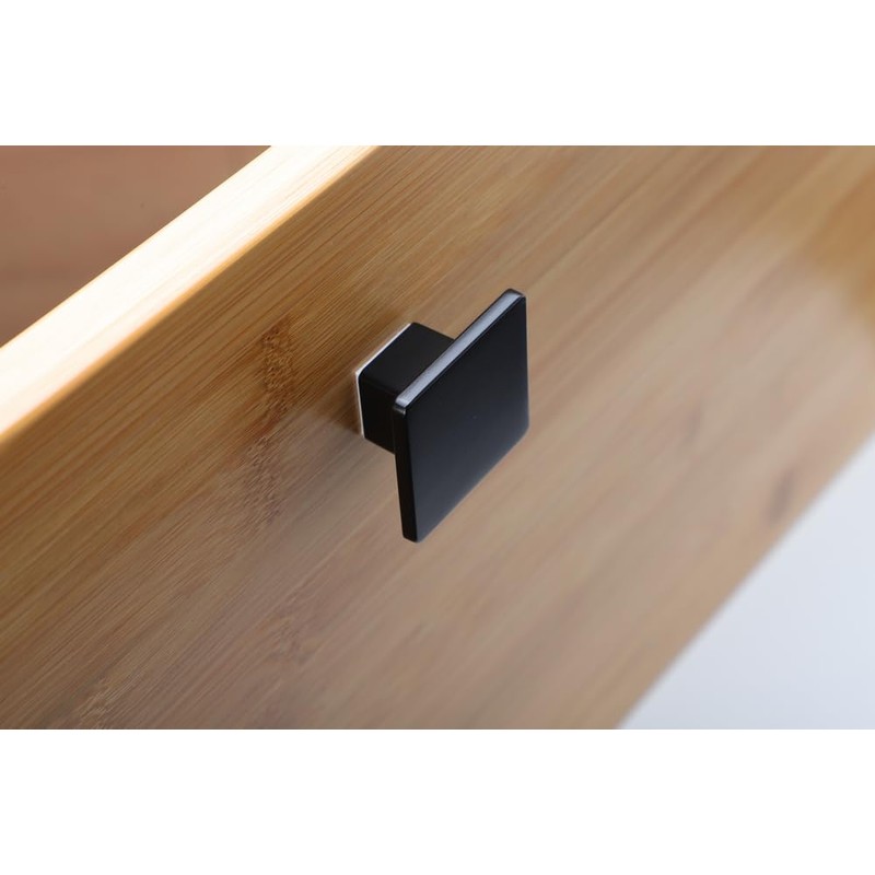 VIBORG High-end Deluxe Square Cabinets Knobs and Pulls, 6-Pack Matte