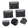 CORHAD Barn Door Stopper for Track 3pcs Sliding Door Limiter