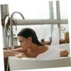 ABOOFAN 2pcs Shower Splash Guards Set Premium Acrylic Bathtub Water