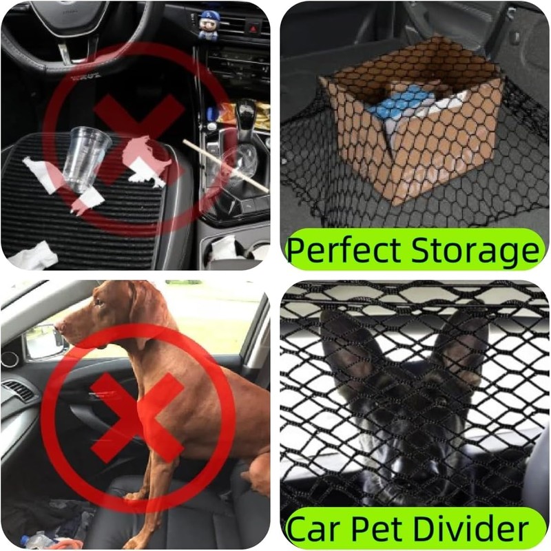 GarveeMore Car Mesh for Dogs, Car Net for Dogs, Pet