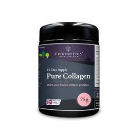 Pure Bovine Collagen Peptides Powder | 5g Hydrolysed Type 1 Collagen Per Serving | Rich in Glycine, Proline & Hydroxyproline | No Added Fillers or Additives | 75g Powder | UK Made