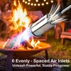 Propane Torch Weed Burner - 1,800,000 BTU Flame Thrower with