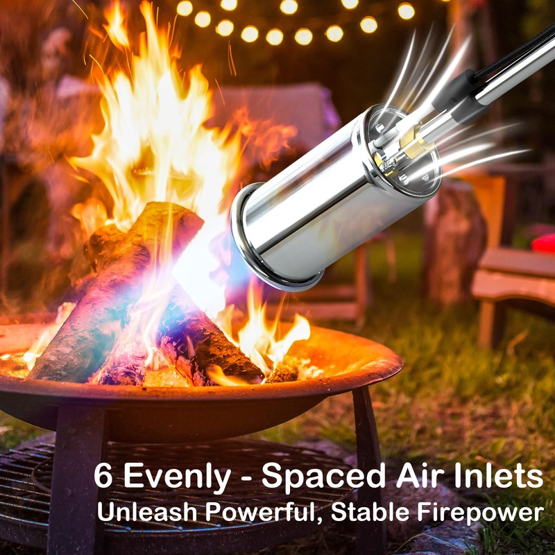 Propane Torch Weed Burner - 1,800,000 BTU Flame Thrower with