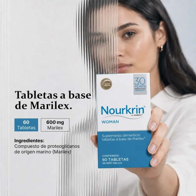 Nourkrin Woman 60 Tabletas Anticaída Crecimiento Del Cabello
