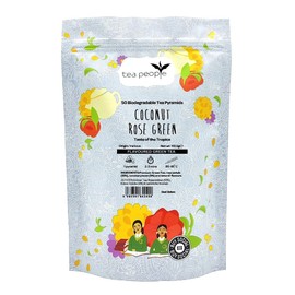 Tea People Coconut Rose Green - 50 Pyramid Refill Pack