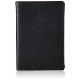 Royce Leather RFID Blocking Passport Travel Document Organizer in Leather, Red, One Size