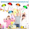 Riisoyu Pack of 10 Parachute Toy Children, Parachute Toy Outdoor