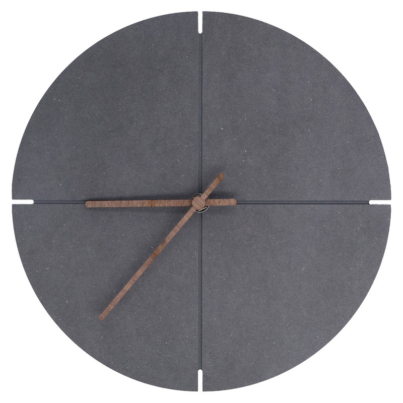 Nordic Style Simple Wooden Wall Clock Quartz Movement Wall Clock