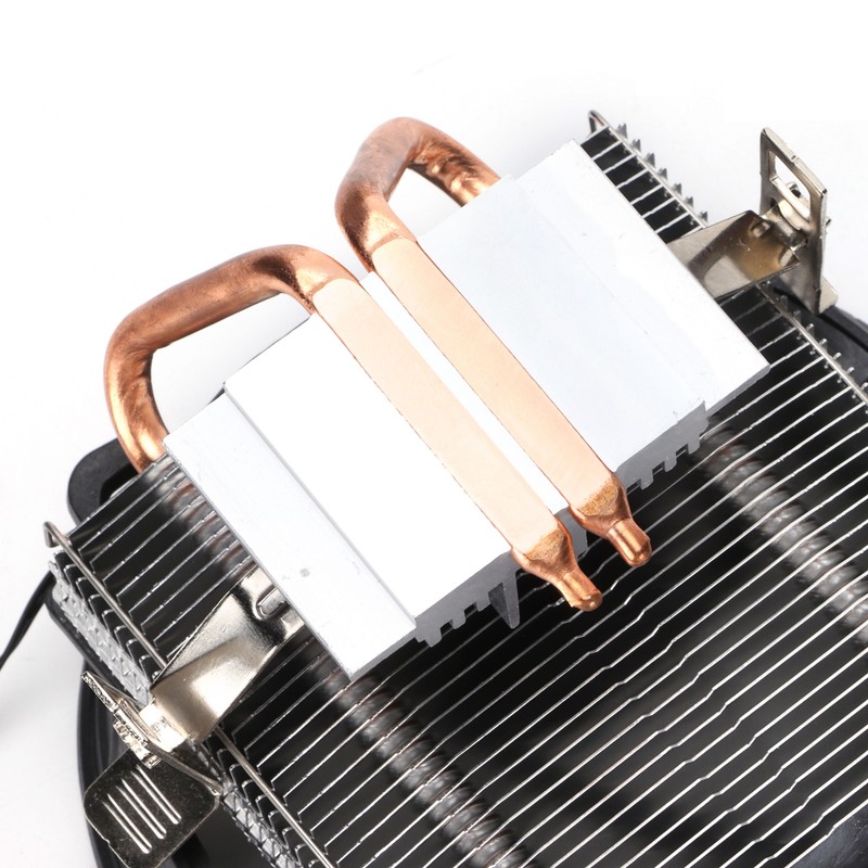 CPU Cooler Double Heat Conduction Intelligent Temperature Control Mute RGB