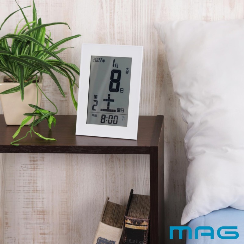 MAG Digital Calendar, Wall Clock, Wall Clock, Stand, Stand, Radio