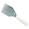 Basics P94858 5" x 4" White Hamburger Turner with Polypropylene