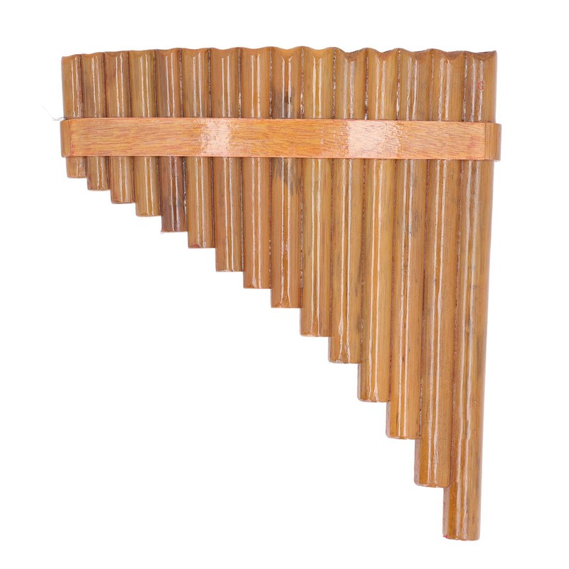 Musical Professional Panpipe Pan Flute 15 Pipes G Key Musical