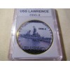 US NAVY - USS LAWRENCE (DDG-4) Challenge Coin