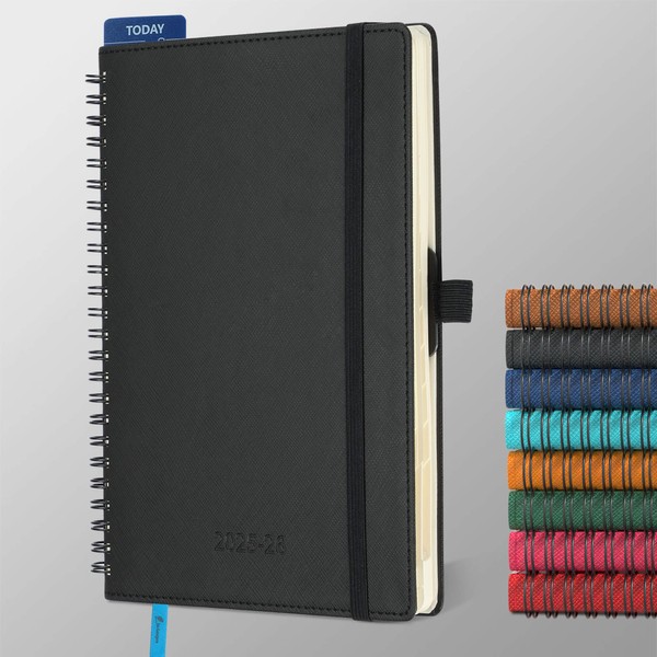 IN-LUXPRO 2025-2026 Academic Diary A5 Week to View (21.9x16.4 cm)