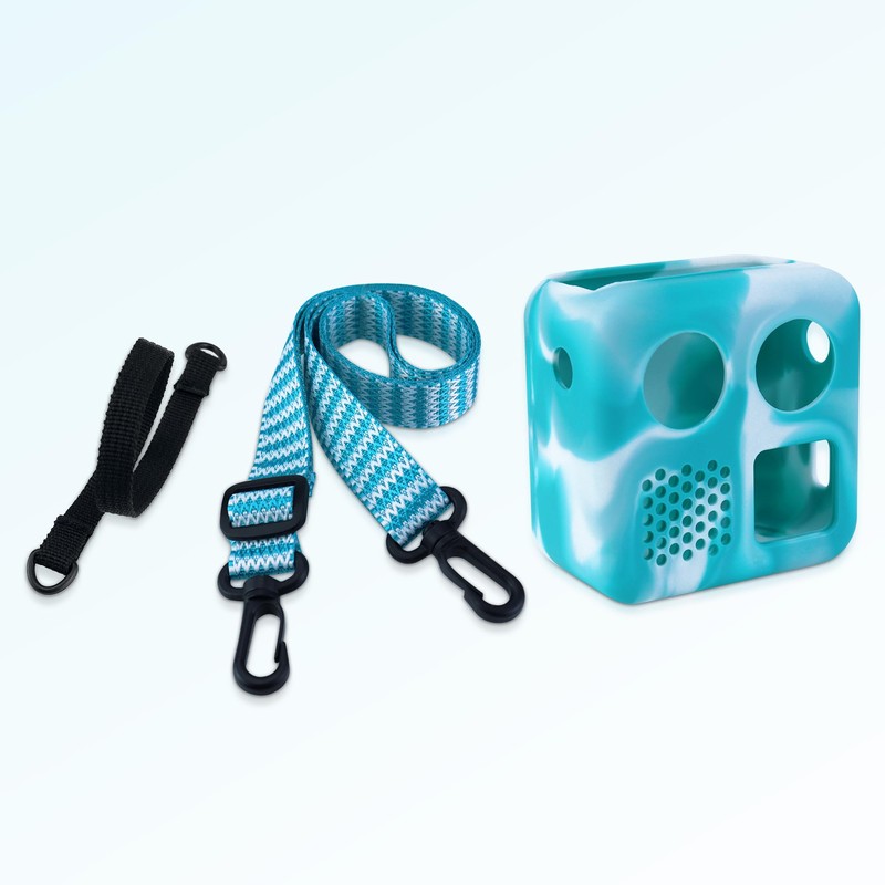 Silicone Jacket Compatible with Yoto Mini Player, with Shoulder Strap