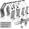Thermometer Grill Holder, Thermometer Mounting Clip, 3 Holes Temperature Sensor