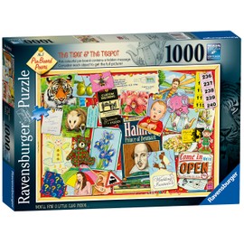Ravensburger Pinboard Posers No.1 - Tiger & The Teapot, 1000pc Jigsaw Puzzles