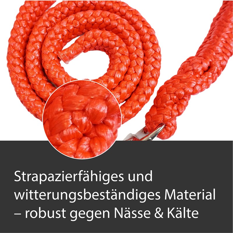 Lead Rope with Panic Hook | for Horses, Ponies, Shetty,