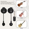 Wireless Instrument Microphone, 2.4g Wireless Saxophone Microphone, Flexible 360° Rotation
